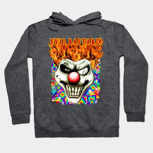 Evil Bastard! Hoodie by sapanaentertainment